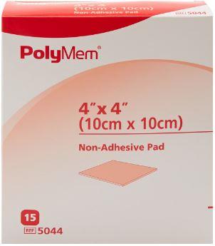 Foamverband PolyMem Non-Adhesive Pad 10x10cm - Foamverbanden - F. vd ...