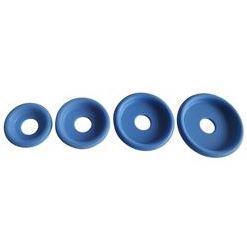 uxcell Siliconen O-ring, 4 mm OD, 1 mm ID, 1,5 mm breedte, VMQ afdichtingsringen pakking, rood, pak van 50 stuks