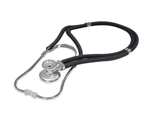 Stethoscoop Ratiomed Rappaport dubbel slang zwart